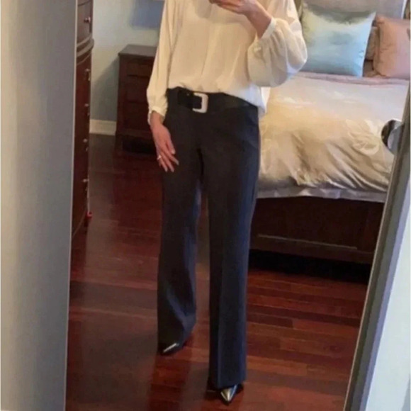 Ricki’s Trousers Dress Pants Favourite Bootcut Mid Rise Black White Size 2 NWT - Picture 4 of 16